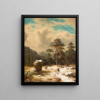 Carl Ludwig Scheins - Winter atmosphere.webp