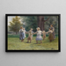 Ronde d'enfants - Carl Massmann — gerahmtes Bild an der Wand