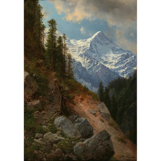 Carl Millner - Alpinists Meeting in the French Alps with a View at Aiguille du Goter in ChamonixMontBlanc.webp