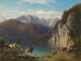 Der Alpsee bei Hohenschwangau - Carl Millner — Ansicht des Kunstwerks