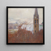 Heiligenstadt dans la neige - Carl Moll — gerahmtes Bild an der Wand