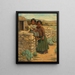 Schwestern Navajo - Carl Moon — gerahmtes Bild an der Wand