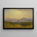 Lac Majeur - Carl Morgenstern — gerahmtes Bild an der Wand