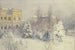 Vista del sud sull'istituto d'arte Städel in inverno - Carl Nebel — vista dell’opera