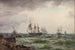 Schiffe unter der Erde nach einem Regenschauer - Carl Neumann — Ansicht des Kunstwerks