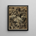 Summary Woman - Carl Newman — framed artwork on a wall