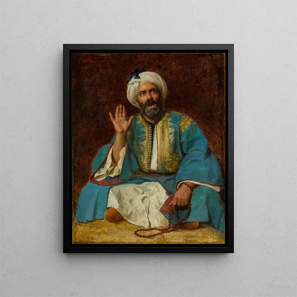 Carl Newman - Reciting the Koran.webp