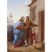 Reproduction of the painting Christ as Guest - Carl Rahl