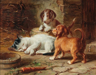 Carl Reichert - The Puppies Are Awake.webp