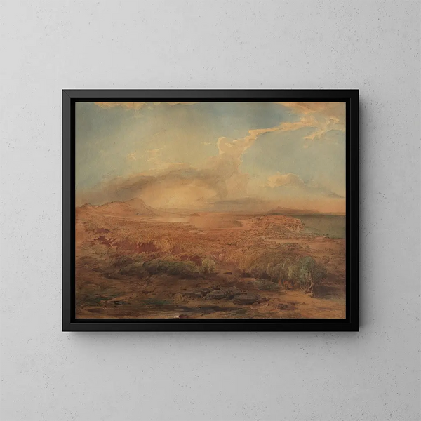 Épidaure - Carl Rottmann — gerahmtes Bild an der Wand