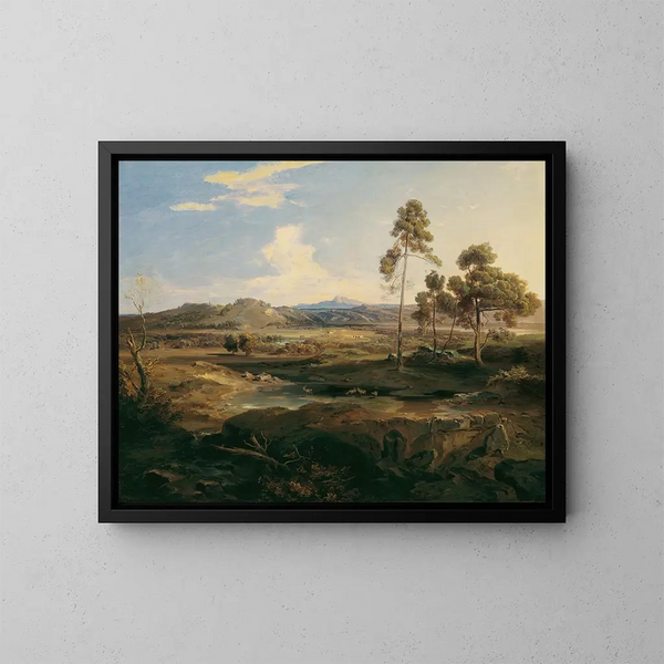 Olympia - Carl Rottmann — gerahmtes Bild an der Wand