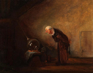 Carl Spitzweg - Der Alchimist Chemicus.webp