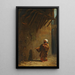 Reproduktion des Gemäldes Rue au Caire, Turke findet eine Rose - Carl Spitzweg