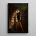 Reproduktion des Gemäldes Der Bibliotheksrat - Carl Spitzweg