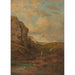 Reproduktion des Gemäldes Kleine Landschaft mit Schäferin - Carl Spitzweg