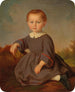 Portrait of a Child in a Landscape - Carl Teibler — artwork view