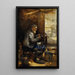 Cordonnier paysan - Carl von Merode — gerahmtes Bild an der Wand