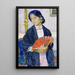 Small Gypsy - Carl Wilhelmson — framed artwork on a wall