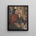 Sisters - Carl Wilhelmson — framed artwork on a wall