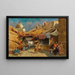 Bazar oriental - Carl Wuttke — gerahmtes Bild an der Wand
