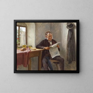 Carl Zewy - Der Zeitungsleser.webp
