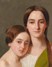 Ritratto di Alexandrine Pazzani e Caroline von Saar - Carl von Saar — vista dell’opera