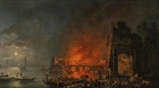 Carlo Bonavia - Explosion in a harbour.webp