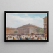 La Bourse de Paris - Carlo Bossoli — framed artwork on a wall