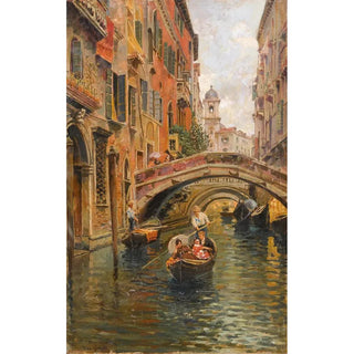 Carlo Brancaccio - Venezianischer Kanal.webp