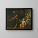 Jesus im Atelier von Joseph - Carlo Francesco Nuvolone — gerahmtes Bild an der Wand