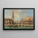 Vue de la Piazzetta de San Marco Venise - Carlo Grubacs — framed artwork on a wall