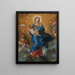 Virgin of the Immaculate Conception - Carlo Maratti — framed artwork on a wall
