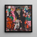 Karneval - Jean Brusselmans — gerahmtes Bild an der Wand