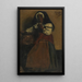 Donna napoletana - Carolus-Duran — quadro incorniciato alla parete
