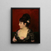 Frau spanisch - Carolus-Duran — gerahmtes Bild an der Wand