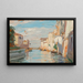 Vista di Venezia - Carolus-Duran — quadro incorniciato alla parete
