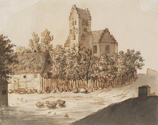 Caspar David Friedrich - Kirche von Lyngby.webp