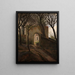 Kirchhofpforte - Caspar David Friedrich — quadro incorniciato alla parete