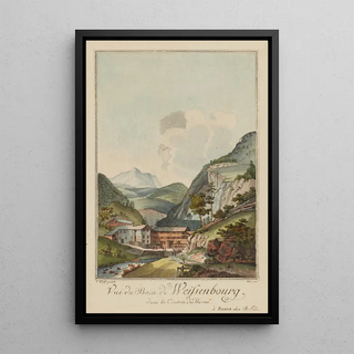 Caspar Leontius Wyss - Vu du Bain de Weissenbourg dans le Canton de Berne.webp