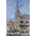 Ein Markttag Kirche Saint Jacques Gand Belgien - Cass Gilbert — Ansicht des Kunstwerks
