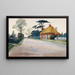 Eine Straße im Dorset - Cass Gilbert — gerahmtes Bild an der Wand