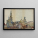 Kathedrale von Antwerpen - Cass Gilbert — gerahmtes Bild an der Wand