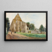 Abtei von Battle - Cass Gilbert — gerahmtes Bild an der Wand