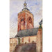 Riproduzione del dipinto Chiesa di San Martino Utrecht Paesi Bassi - Cass Gilbert