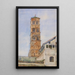 Tour San Francisco Romano Rome - Cass Gilbert — quadro incorniciato alla parete