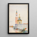 Venice Painting - Cass Gilbert — framed artwork on a wall
