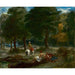 Riproduzione del dipinto Cavalleria greca in riposo nella foresta - Eugène Delacroix