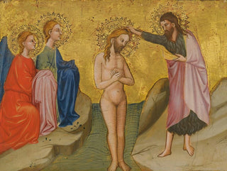 Cecco di Pietro - The Baptism Of Christ.webp