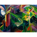 Reproduction of the painting Deer in the Monastery Garden - Franz Marc