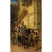 Riproduzione del dipinto Alla giostra - Cesare Auguste Detti